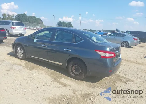 2014 Nissan Sentra S из США, поврежденный, VIN 3N1AB7AP0EY333639